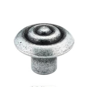 Pair of 2 Richelieu Beloeil 1.25” Cabinet Knobs BP2391132907 Wrought Iron Countr